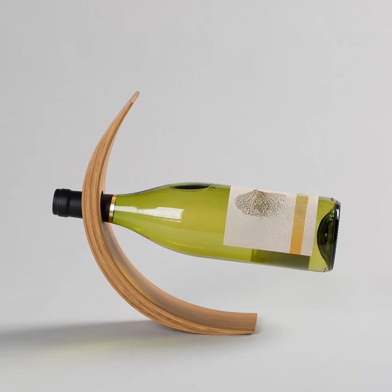 Hom & Ember – Elegant Bamboo Wine Rack for Stylish Entertaining with Timeless Charm - Hom & Ember