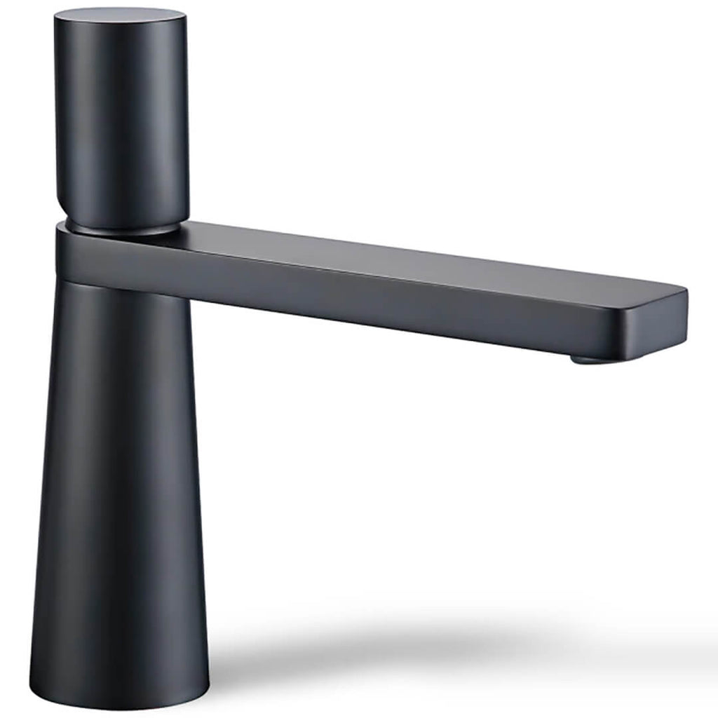 Hom & Ember – Elegant Bathroom Sink Tap in Polished Chrome for a Serene Ambiance - Hom & Ember