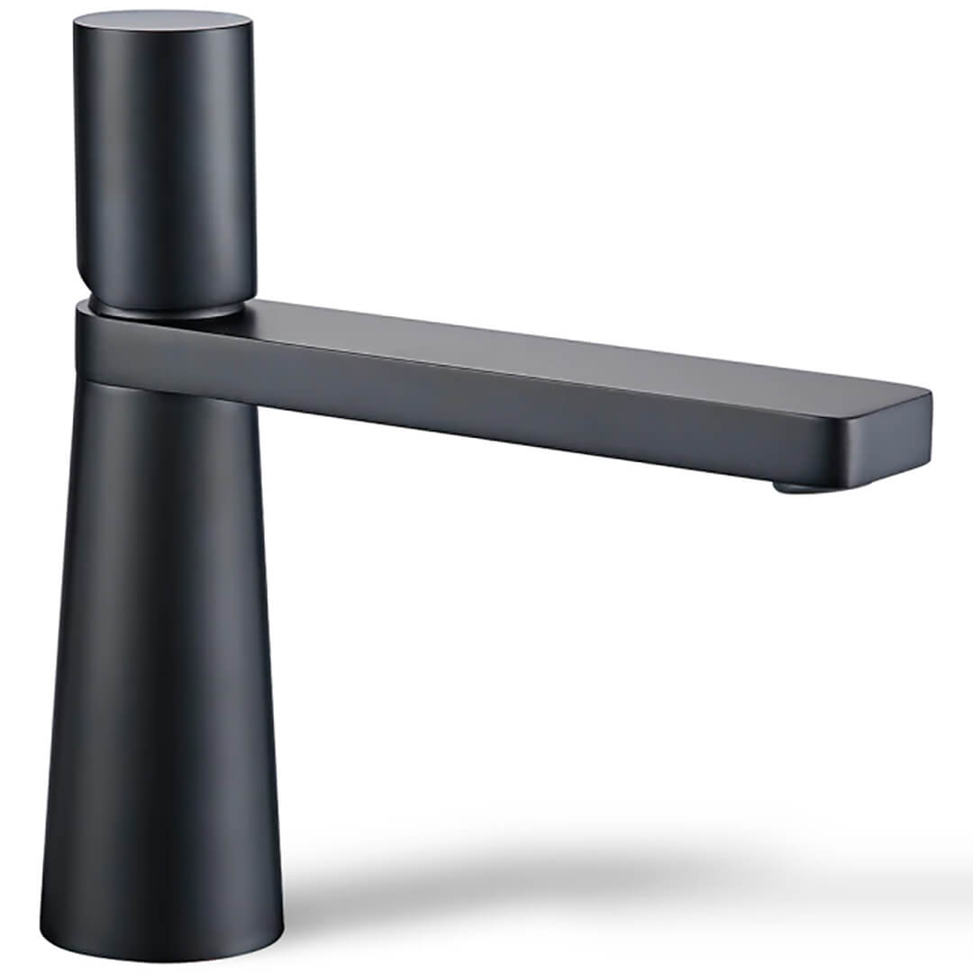 Hom & Ember – Elegant Bathroom Sink Tap in Polished Chrome for a Serene Ambiance - Hom & Ember