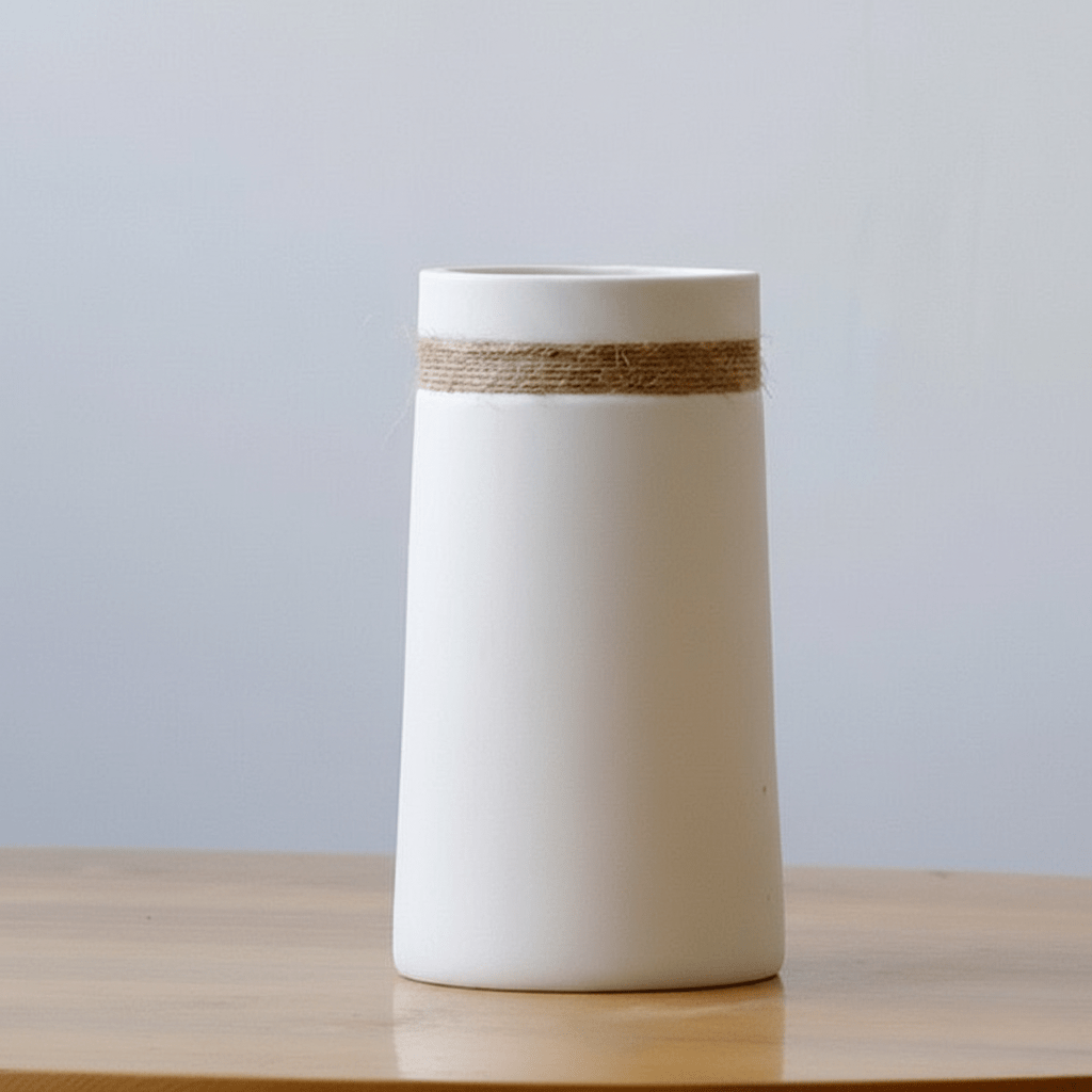 Hom & Ember – Elegant Boho - Inspired Ceramic Vase for a Touch of Modern Sophistication - Hom & Ember