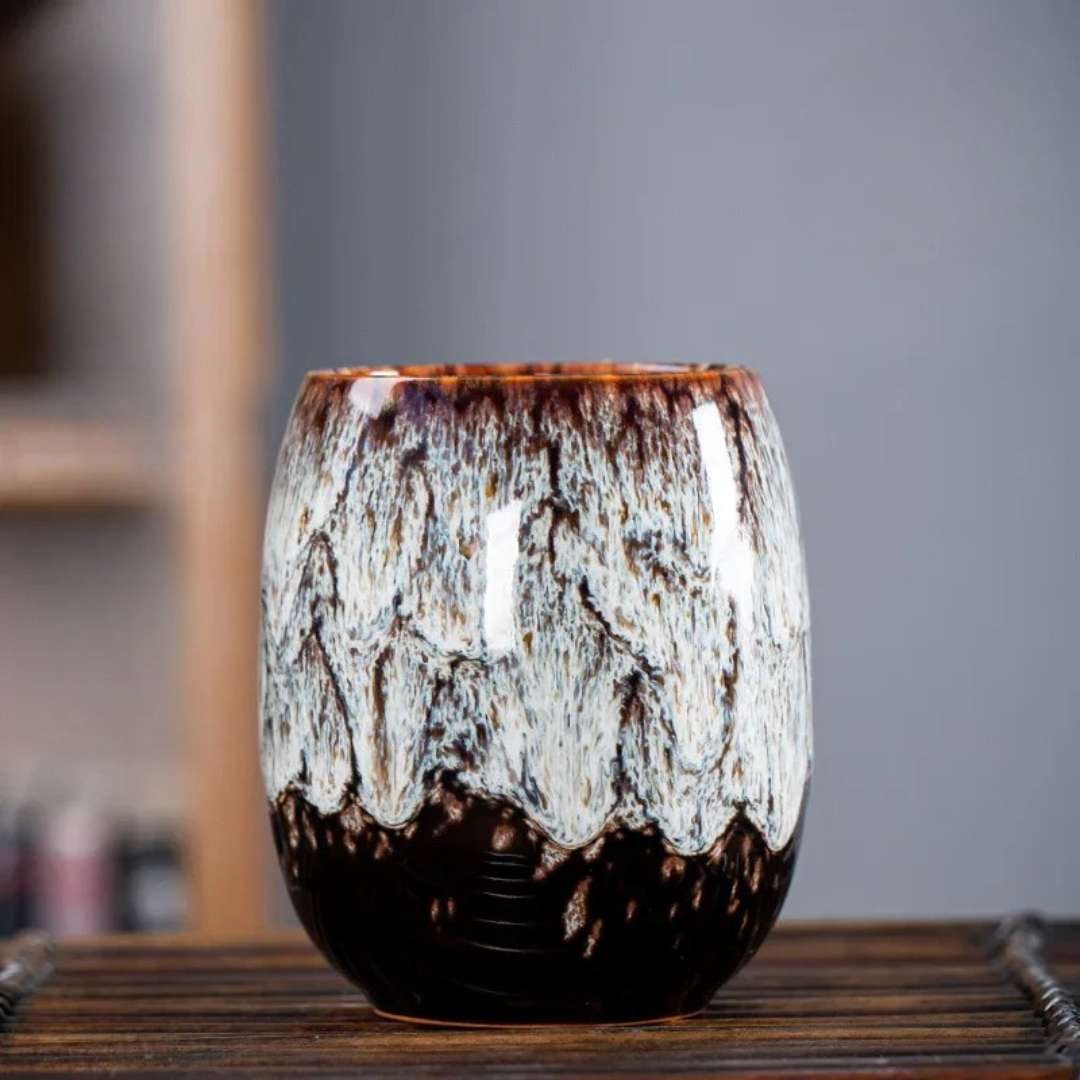 Hom & Ember – Elegant Ceramic Kung Fu Tea Set for a Serene Ambiance - Hom & Ember