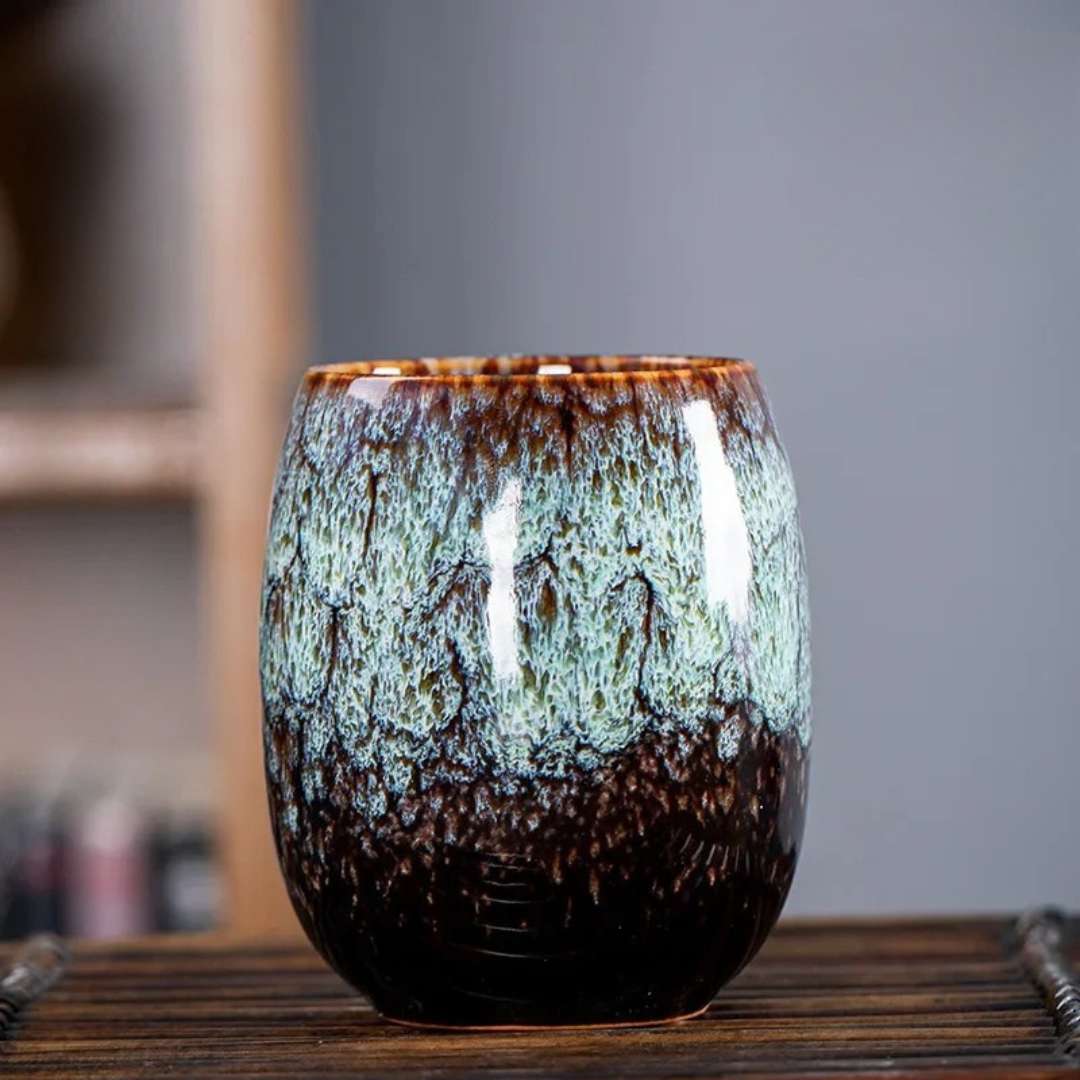 Hom & Ember – Elegant Ceramic Kung Fu Tea Set for a Serene Ambiance - Hom & Ember