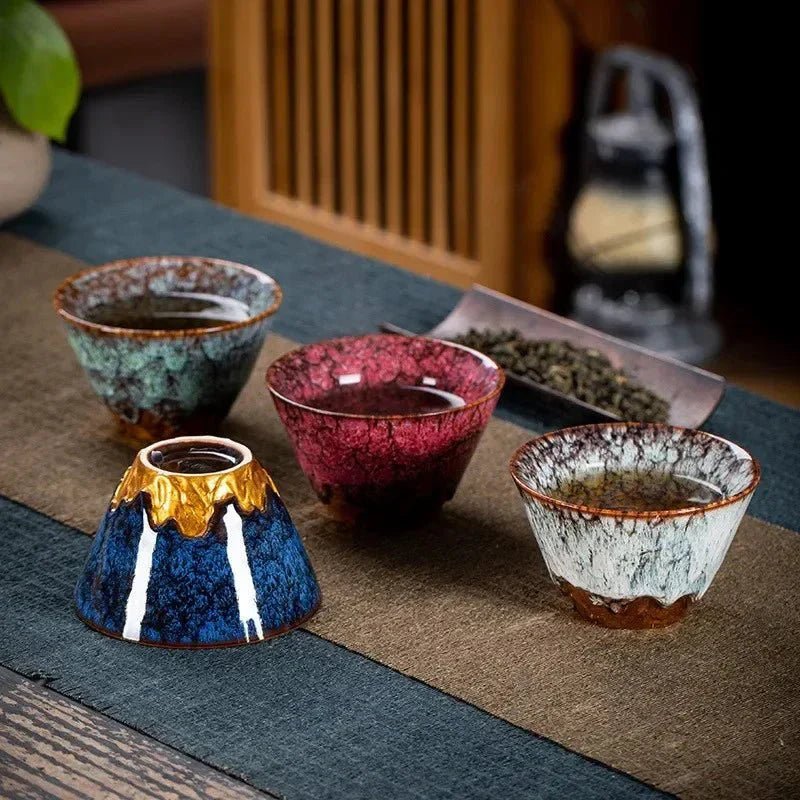 Hom & Ember – Elegant Ceramic Kung Fu Tea Set for a Serene Ambiance - Hom & Ember