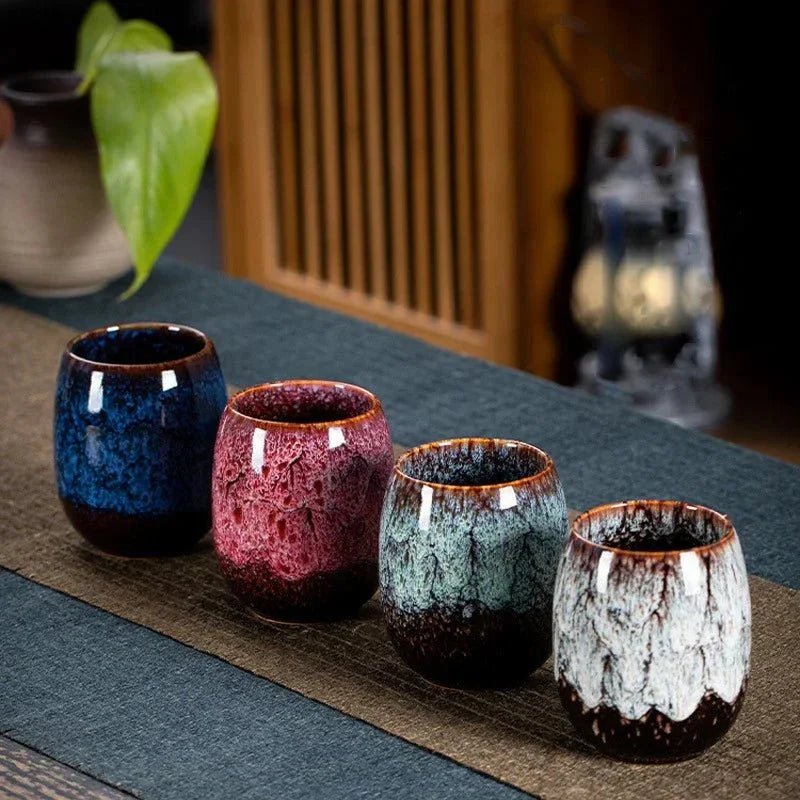 Hom & Ember – Elegant Ceramic Kung Fu Tea Set for a Serene Ambiance - Hom & Ember