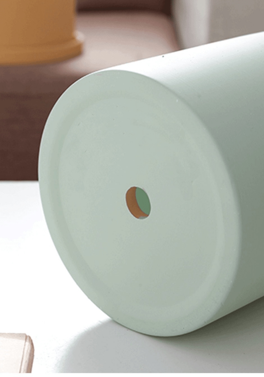 Hom & Ember – Elegant Ceramic Planter with Matching Saucer for a Serene Ambiance - Hom & Ember