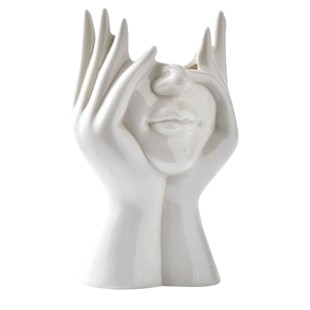 Hom & Ember – Elegant Ceramic Vase for Contemporary Spaces with Timeless Charm - Hom & Ember