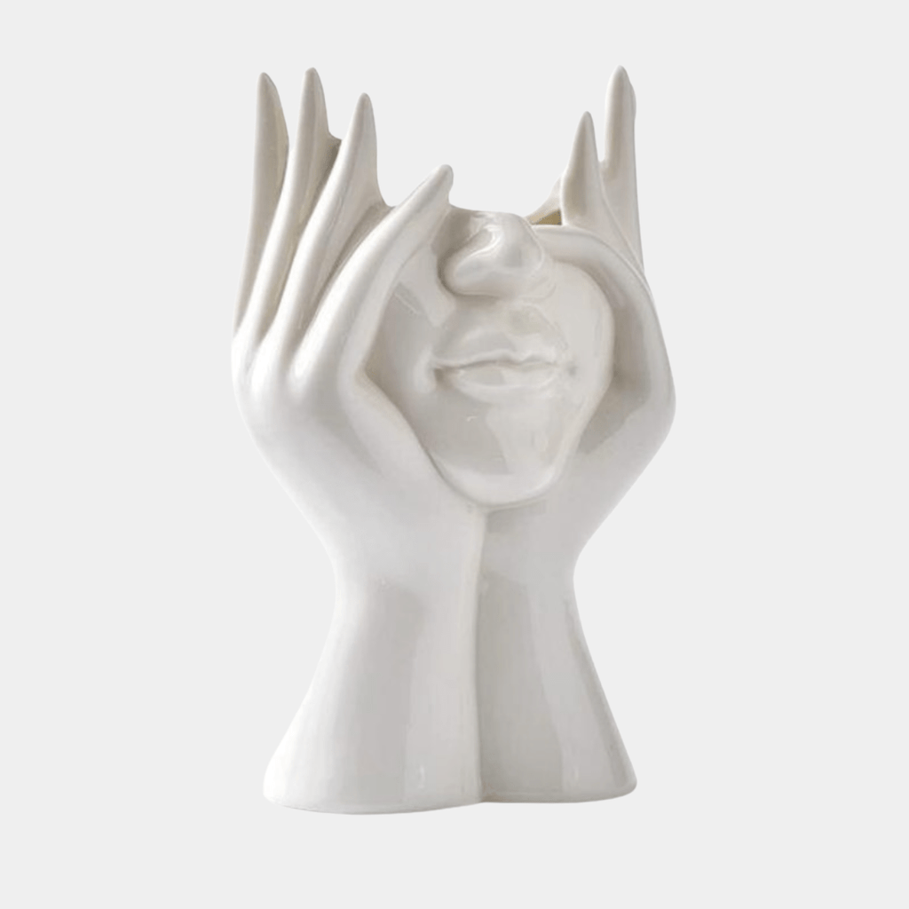 Hom & Ember – Elegant Ceramic Vase for Contemporary Spaces with Timeless Charm - Hom & Ember