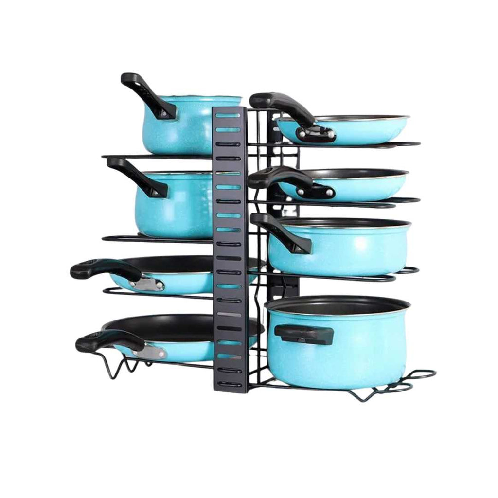 Hom & Ember – Elegant Cookware Organiser for a Clutter - Free Kitchen with Timeless Charm - Hom & Ember