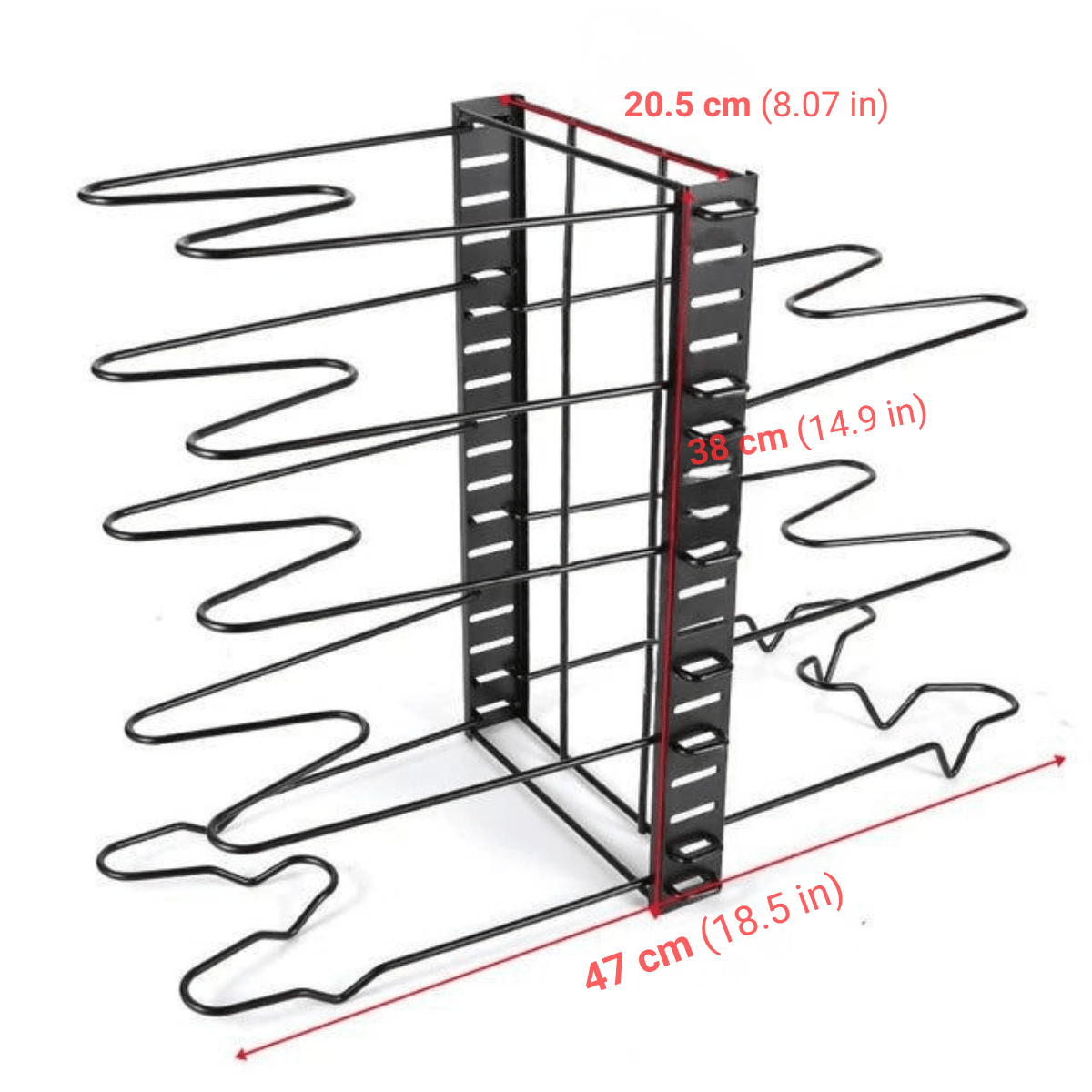 Hom & Ember – Elegant Cookware Organiser for a Clutter - Free Kitchen with Timeless Charm - Hom & Ember