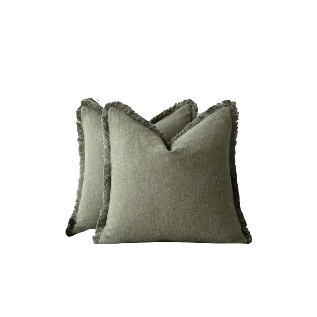 Hom & Ember – Elegant Cotton and Linen Decorative Covers for a Serene Ambiance - Hom & Ember