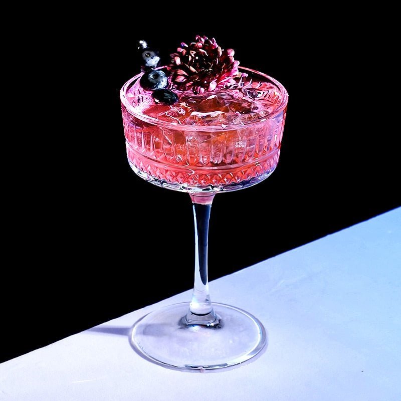 Hom & Ember – Elegant Crystal Cocktail Glasses for Sophisticated Gatherings with Timeless Charm - Hom & Ember