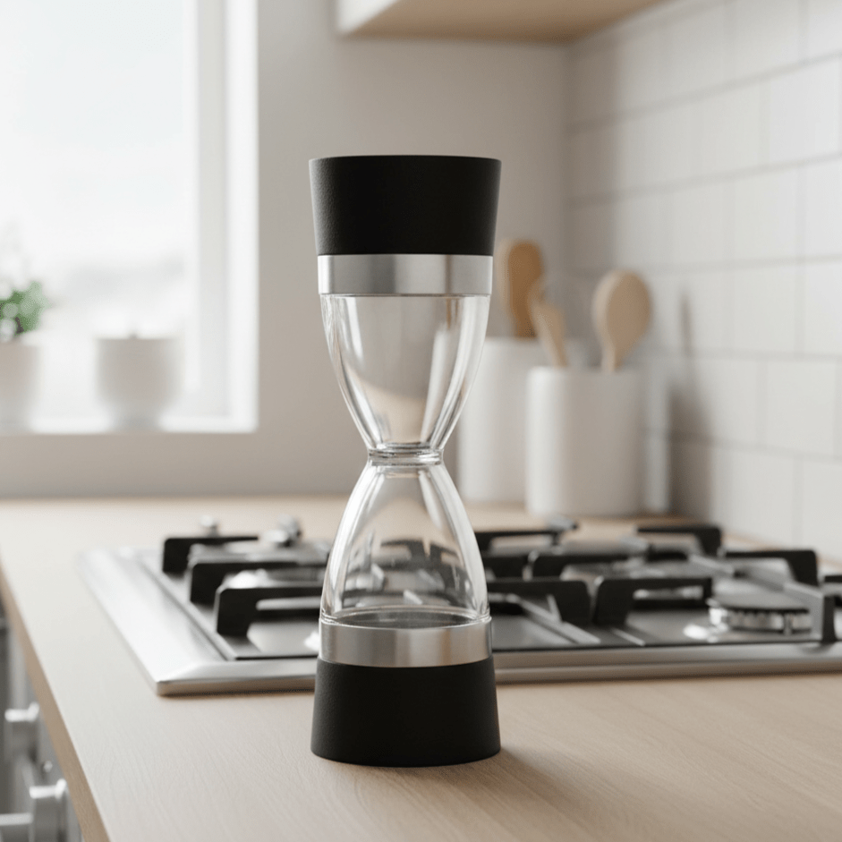 Hom & Ember – Elegant Dual - Use Salt and Pepper Grinder for a Refined Dining Experience - Hom & Ember