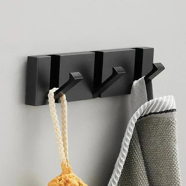 Hom & Ember – Elegant Foldable Wall Hook in Sleek Metal Finish for a Chic Space - Hom & Ember