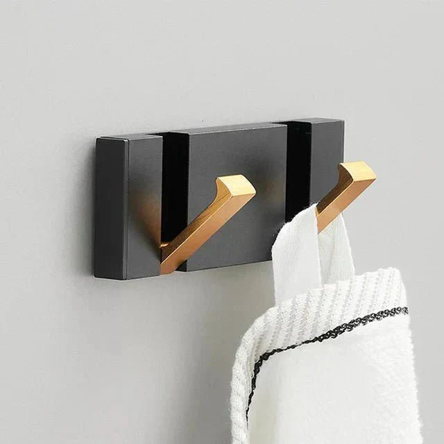 Hom & Ember – Elegant Foldable Wall Hook in Sleek Metal Finish for a Chic Space - Hom & Ember