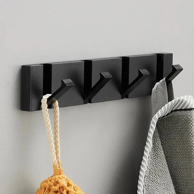 Hom & Ember – Elegant Foldable Wall Hook in Sleek Metal Finish for a Chic Space - Hom & Ember