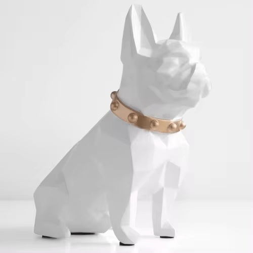 Hom & Ember – Elegant French Bulldog Coin Bank for a Chic Touch and Contemporary Design - Hom & Ember