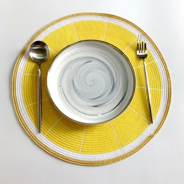 Hom & Ember – Elegant Fruit - Themed Placemats for a Charming Dining Experience - Hom & Ember