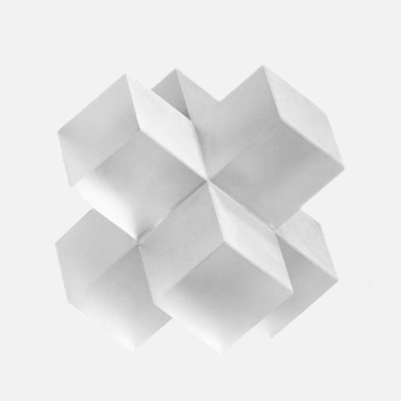 Hom & Ember – Elegant Geometric Crystal Sculpture for a Touch of Timeless Charm - Hom & Ember