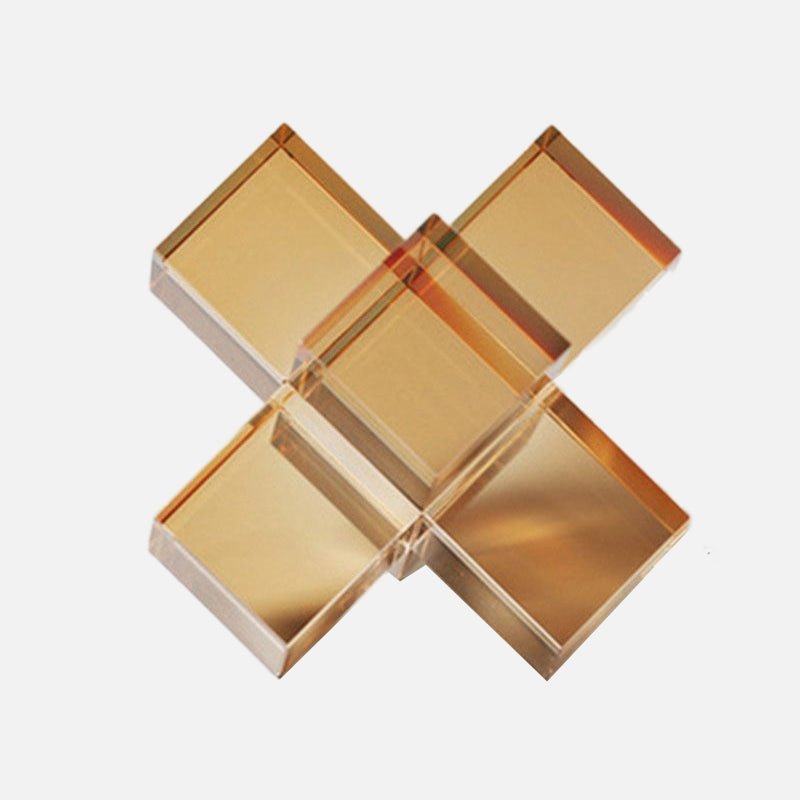 Hom & Ember – Elegant Geometric Crystal Sculpture for a Touch of Timeless Charm - Hom & Ember