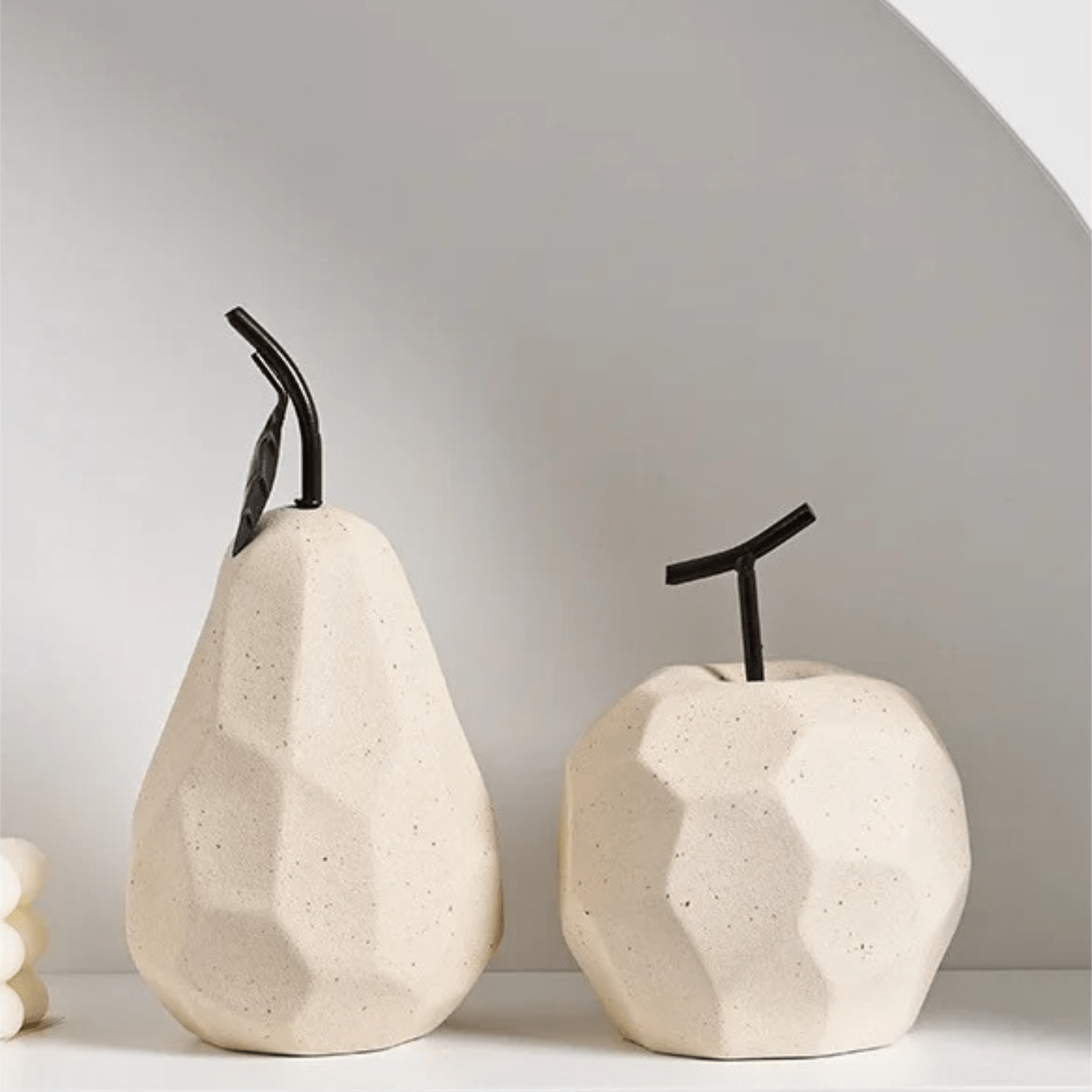 Hom & Ember – Elegant Geometric Fruit Sculptures Crafted in Resin for a Contemporary Touch - Hom & Ember