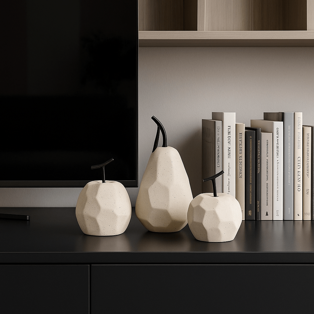 Hom & Ember – Elegant Geometric Fruit Sculptures Crafted in Resin for a Contemporary Touch - Hom & Ember