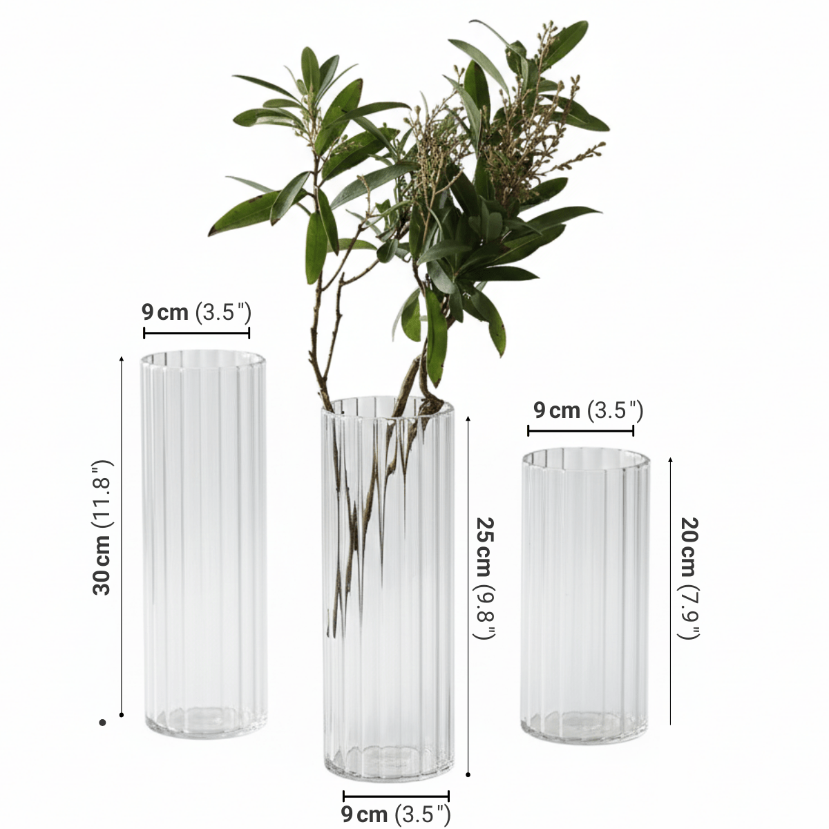 Hom & Ember – Elegant Glass Vases for Stylish Decor, Infusing Your Space with Timeless Charm - Hom & Ember