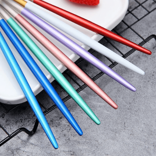 Hom & Ember – Elegant Gold and Silver Stainless Steel Cutlery Set for Sophisticated Dining Experiences - Hom & Ember