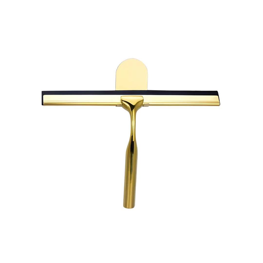 Hom & Ember – Elegant Gold Stainless Steel Squeegee for Effortless Cleaning with Timeless Charm - Hom & Ember