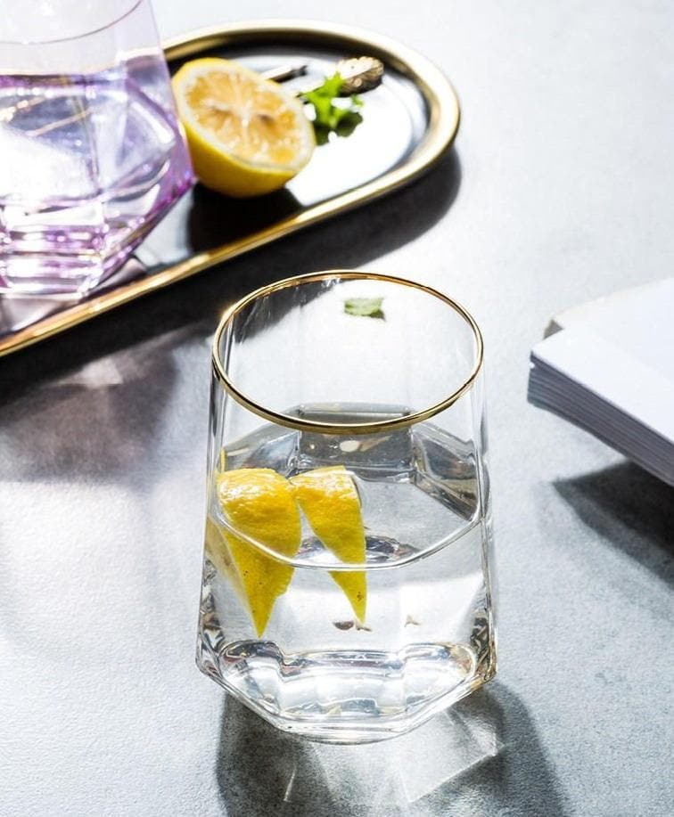 Hom & Ember – Elegant Hexagonal Cocktail Glasses for Sophisticated Gatherings - Hom & Ember