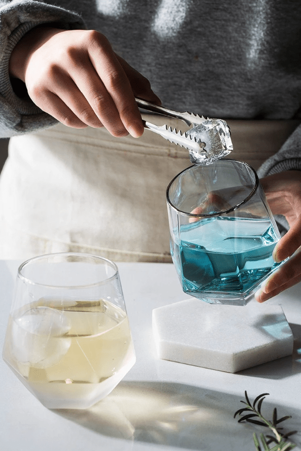 Hom & Ember – Elegant Hexagonal Cocktail Glasses for Sophisticated Gatherings - Hom & Ember