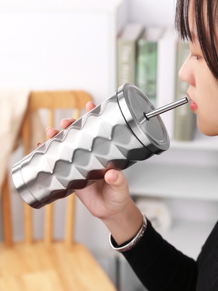 Hom & Ember – Elegant Insulated Stainless Steel Travel Mug for a Refined Refreshment in Style - Hom & Ember