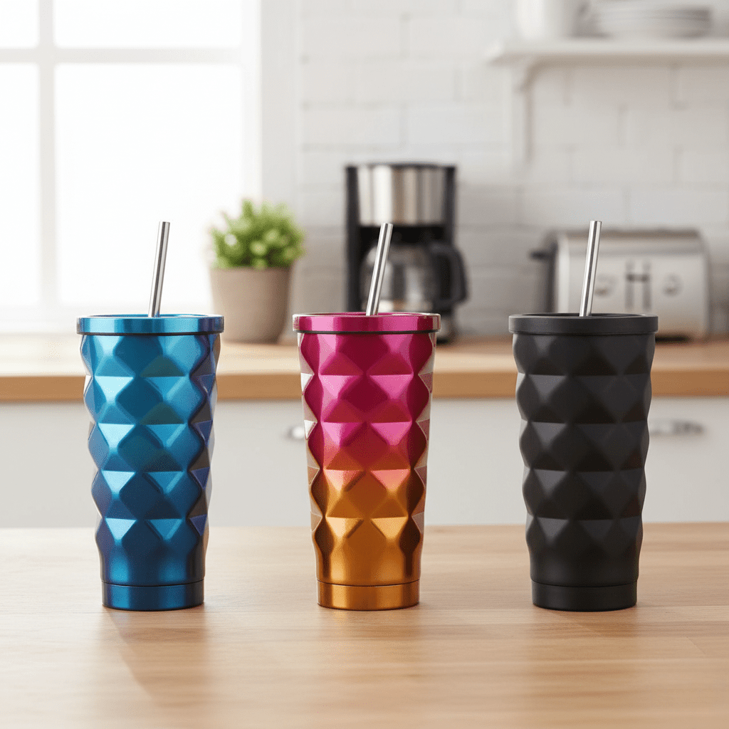 Hom & Ember – Elegant Insulated Stainless Steel Travel Mug for a Refined Refreshment in Style - Hom & Ember