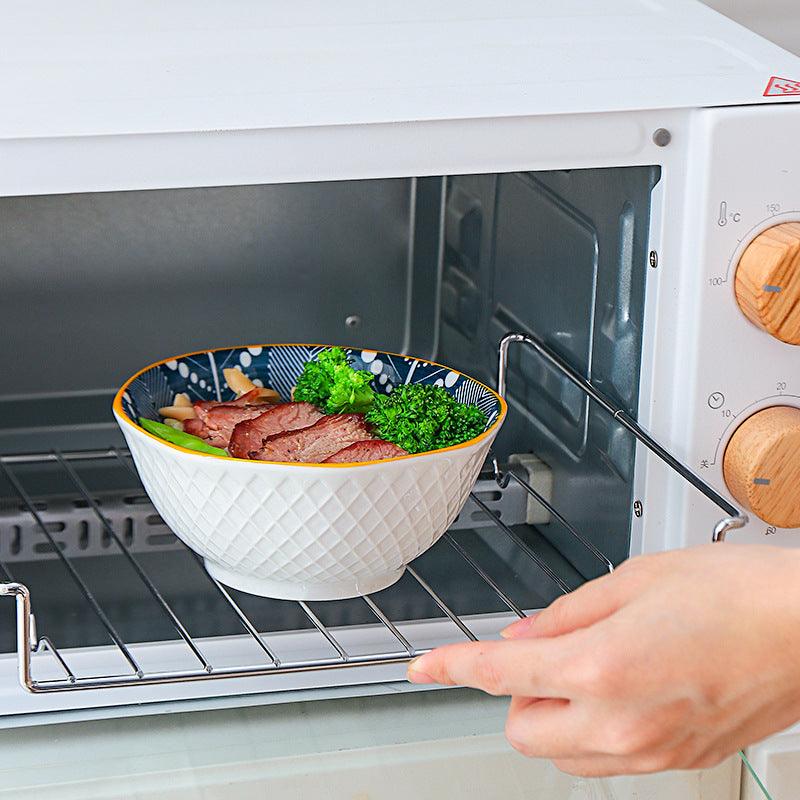 Hom & Ember – Elegant Japanese Ceramic Octagonal Bowl for a Sophisticated Touch - Hom & Ember