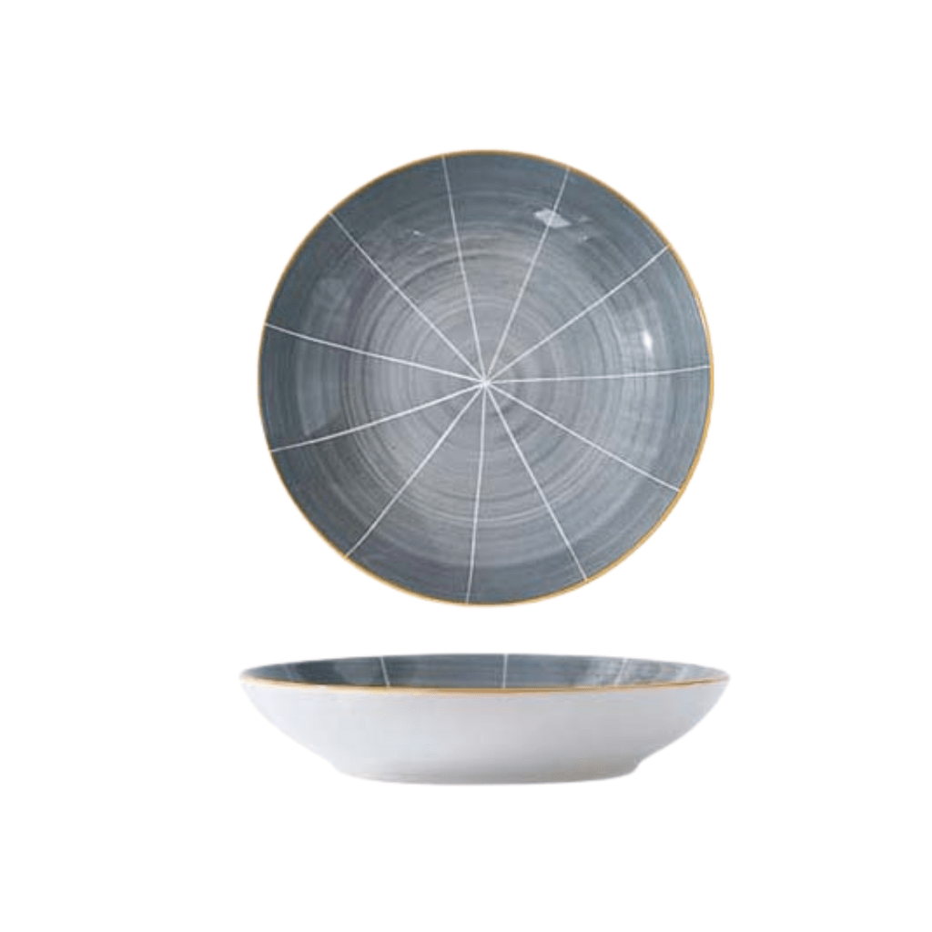 Hom & Ember – Elegant Japanese Ceramic Plate Set for a Luxurious Dining Experience - Hom & Ember