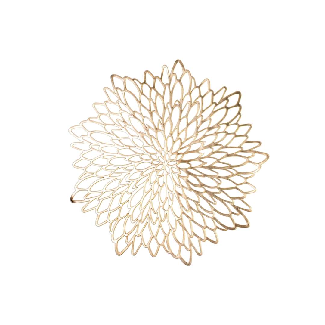 Hom & Ember – Elegant Leaf - Shaped Table Mats Crafted from Premium Materials for a Touch of Sophistication - Hom & Ember