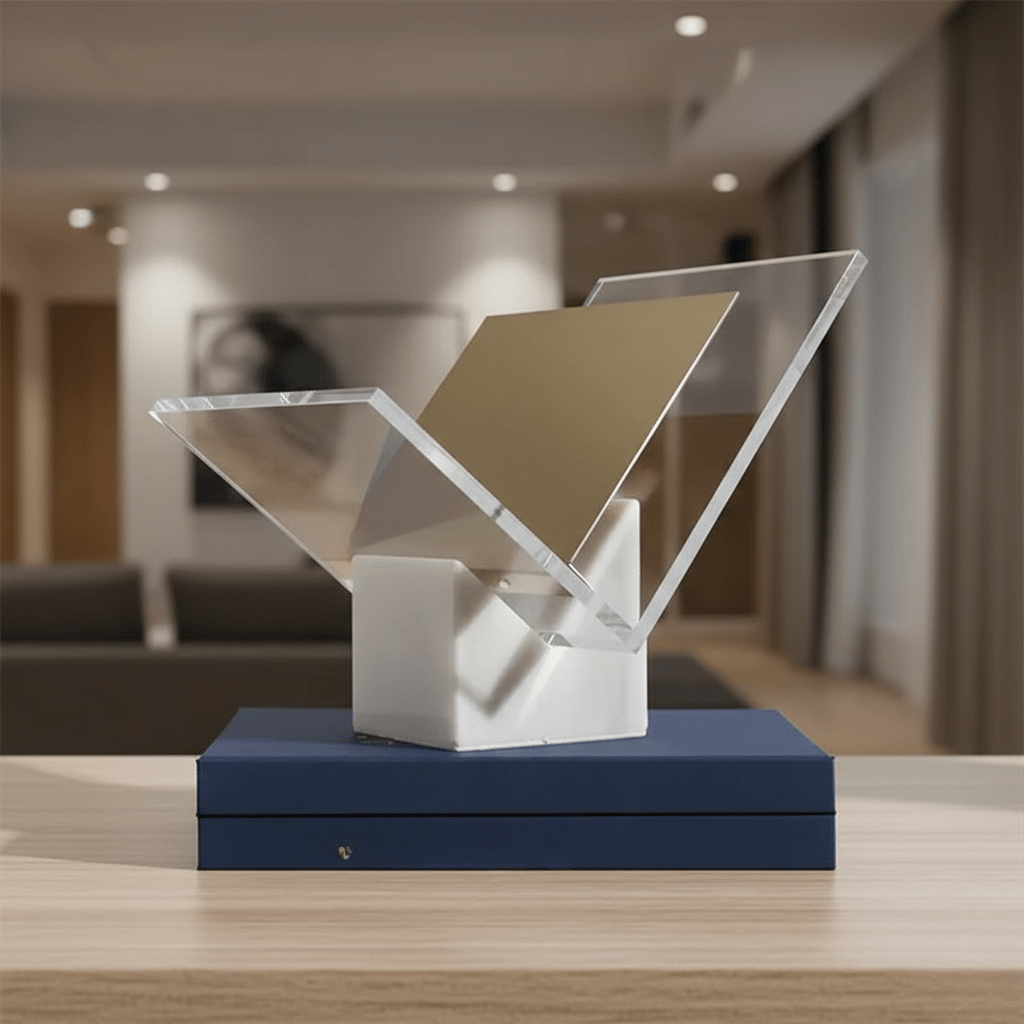 Hom & Ember – Elegant Marble Book Stand for Stylish Reading Nooks with Timeless Charm - Hom & Ember