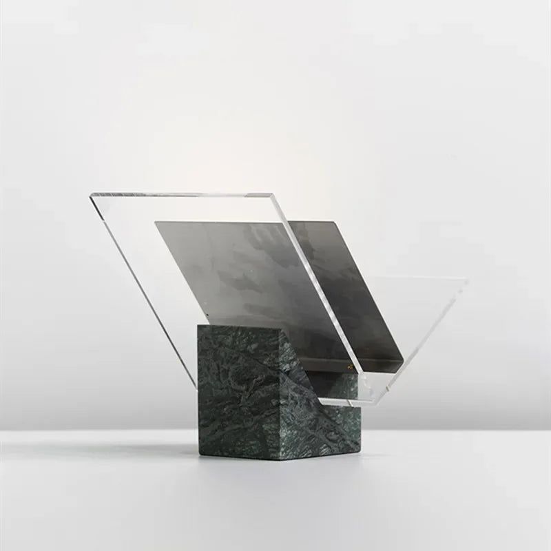 Hom & Ember – Elegant Marble Book Stand for Stylish Reading Nooks with Timeless Charm - Hom & Ember