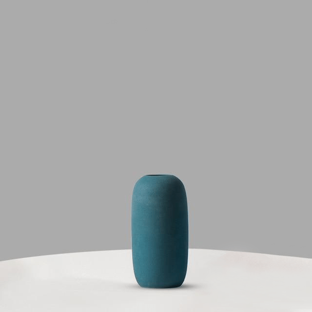 Hom & Ember – Elegant Matte Finish Ceramic Vases in Vibrant Hues for a Serene Ambiance - Hom & Ember