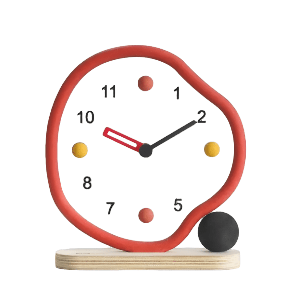 Hom & Ember – Elegant Minimalist Pendulum Timepiece for a Serene Ambiance - Hom & Ember