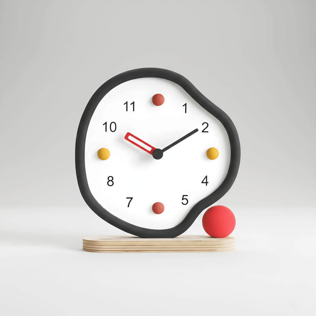 Hom & Ember – Elegant Minimalist Pendulum Timepiece for a Serene Ambiance - Hom & Ember