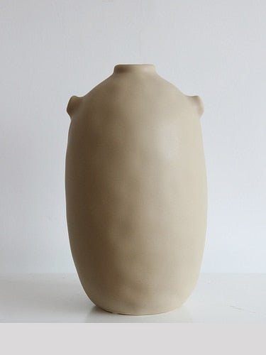 Hom & Ember – Elegant Morandi - Tinted Ceramic Vase - Hom & Ember