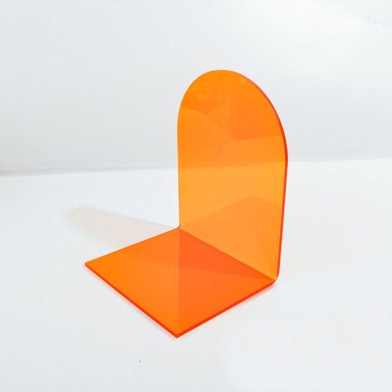 Hom & Ember – Elegant Neon Acrylic Bookends for a Contemporary Touch - Hom & Ember