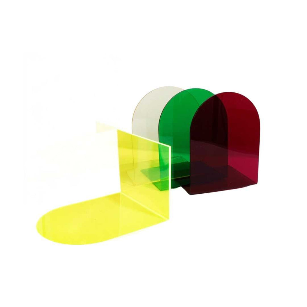 Hom & Ember – Elegant Neon Acrylic Bookends for a Contemporary Touch - Hom & Ember