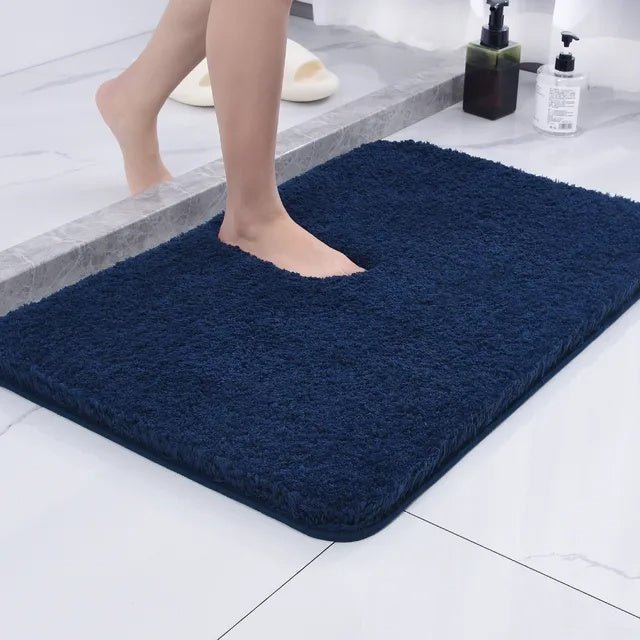 Hom & Ember – Elegant Non - Slip Plush Bath Mat for a Luxurious Comfort - Hom & Ember