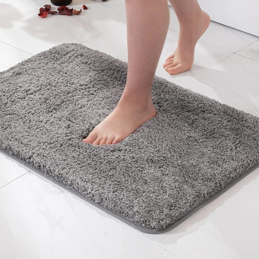 Hom & Ember – Elegant Non - Slip Plush Bath Mat for a Luxurious Comfort - Hom & Ember