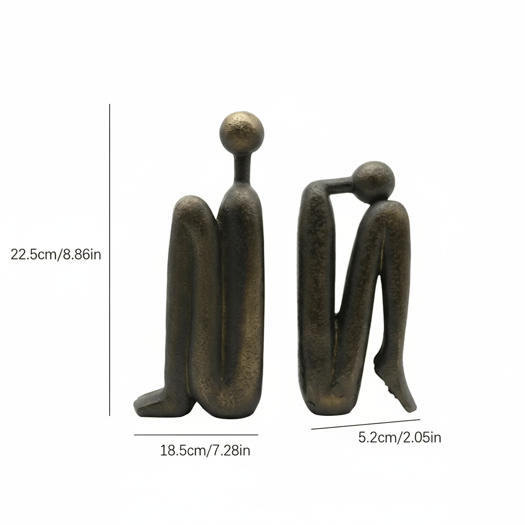 Hom & Ember – Elegant Resin Book Supports for a Stylish Library Display - Hom & Ember