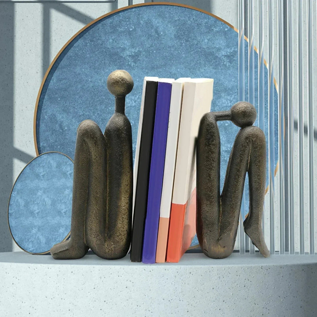 Hom & Ember – Elegant Resin Book Supports for a Stylish Library Display - Hom & Ember