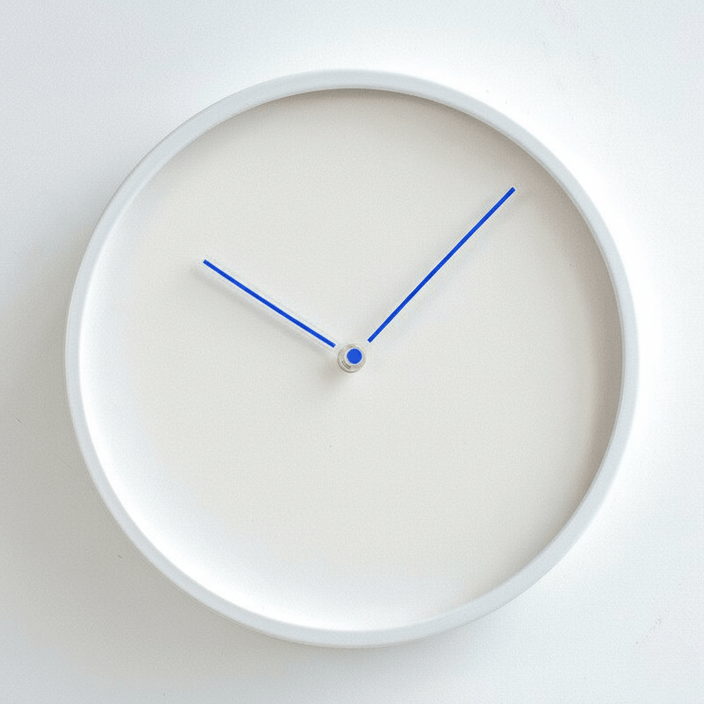 Hom & Ember – Elegant Scandinavian Wall Clock for Stylish and Modern Aesthetics - Hom & Ember