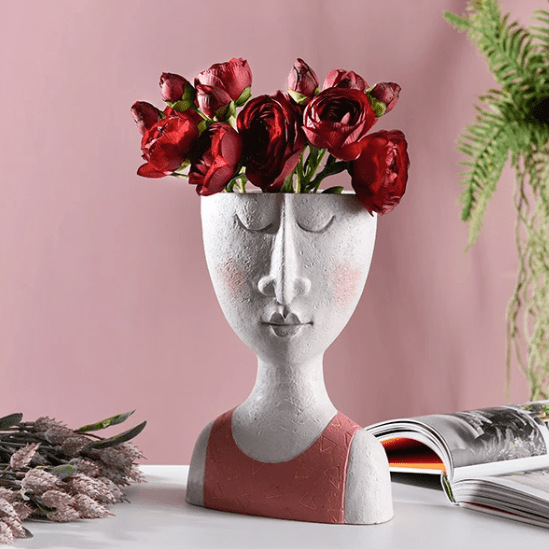 Hom & Ember – Elegant Sculptural Plant Pot for Stylish Interiors, Infusing Serene Ambiance - Hom & Ember