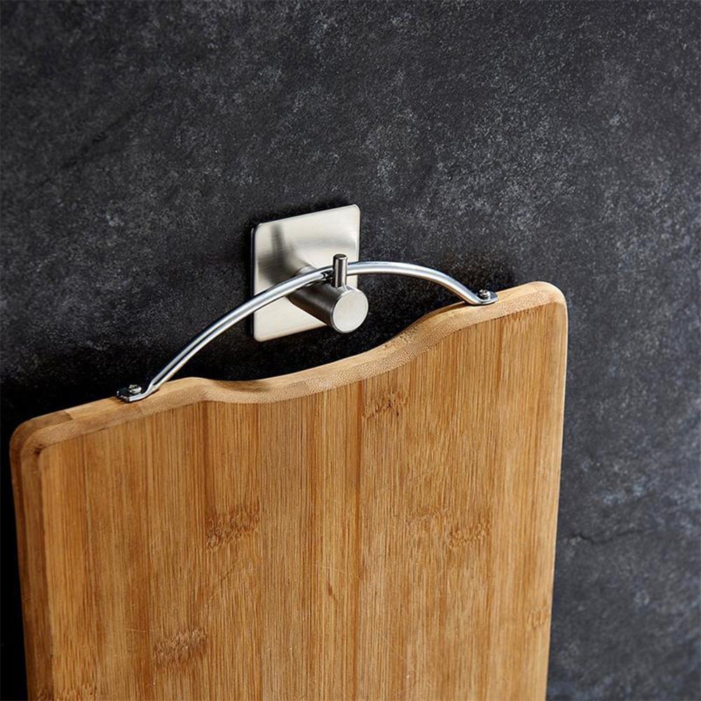 Hom & Ember – Elegant Set of 5 Stainless Steel Hooks for a Modern Touch - Hom & Ember